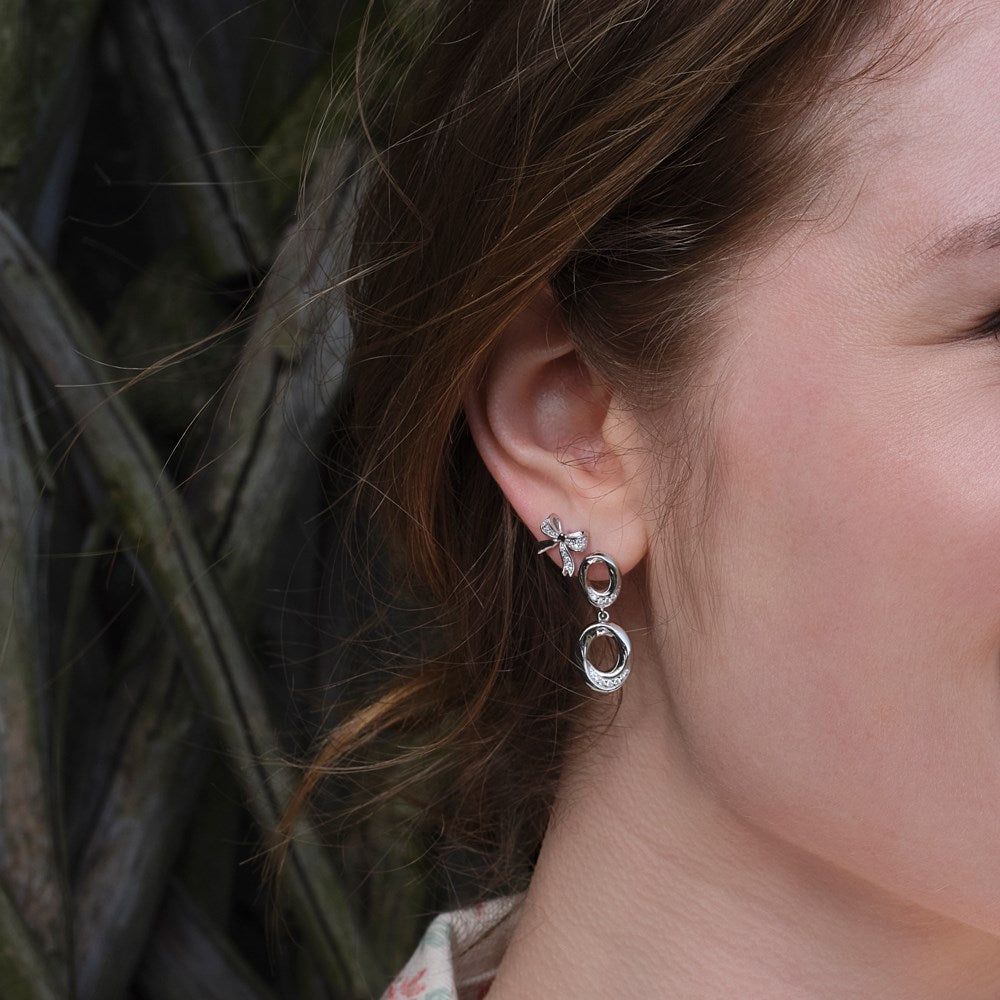 Sølv ørehængere OLGANOR