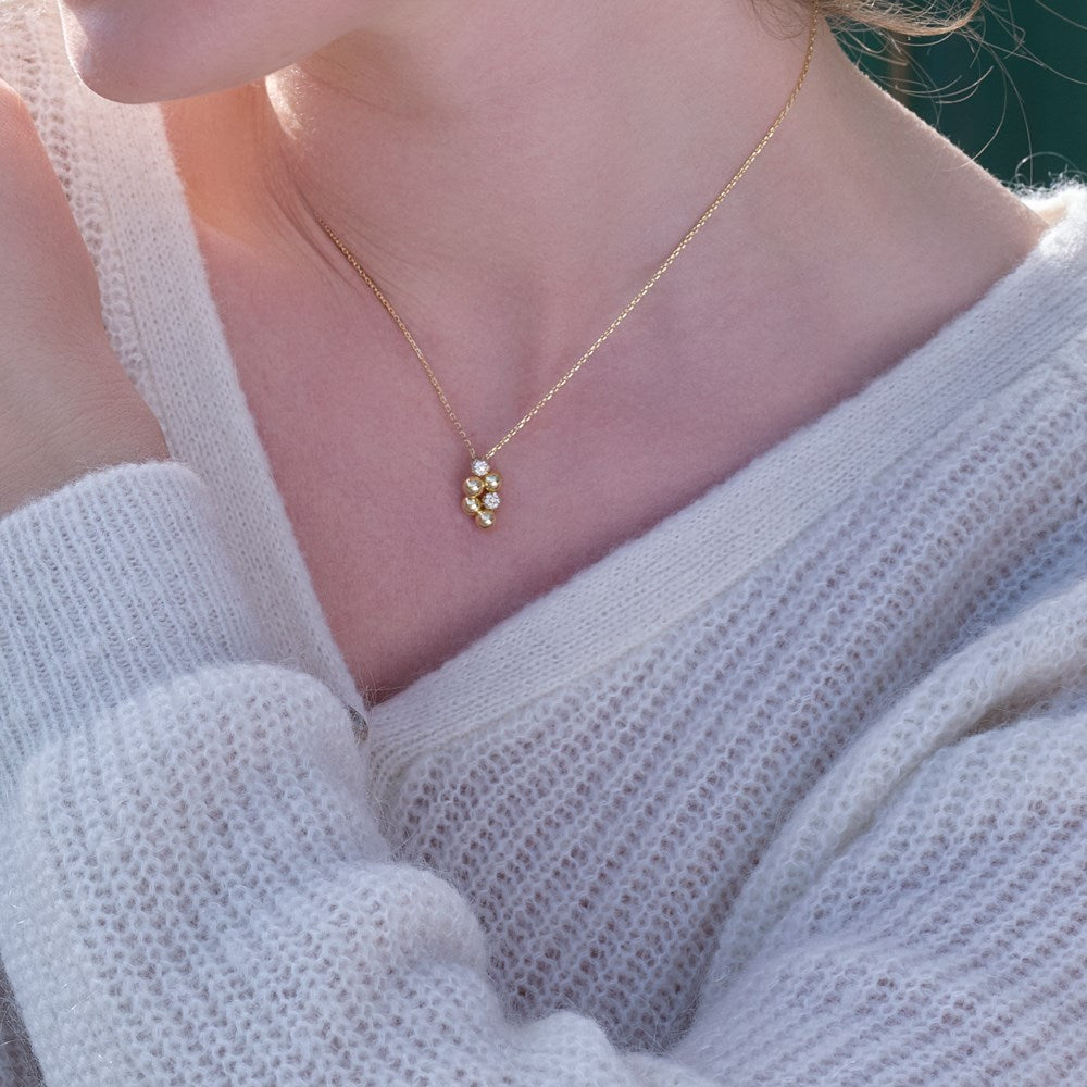 Silver necklace 6 OLINANOR