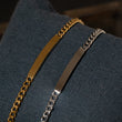SON Armband Stahl mit Platte