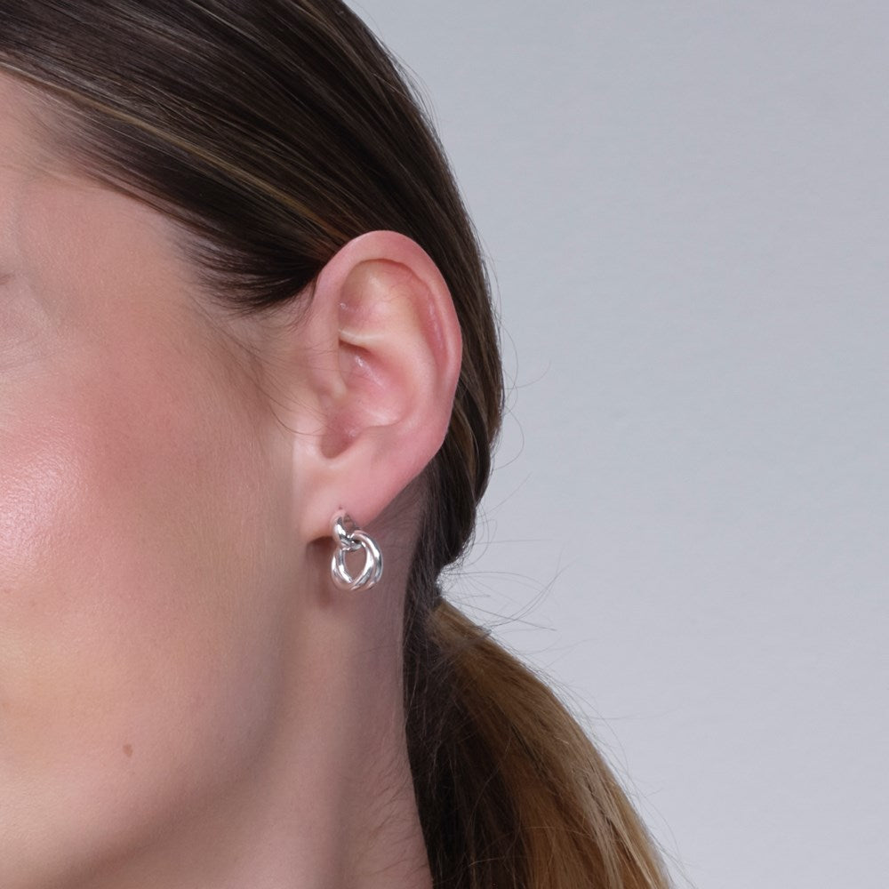 Silver earrings FOREVER52