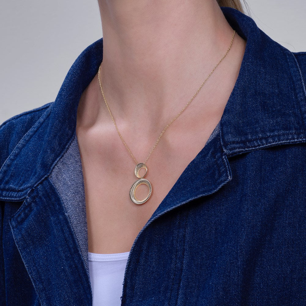 Silver necklace ENERGY52