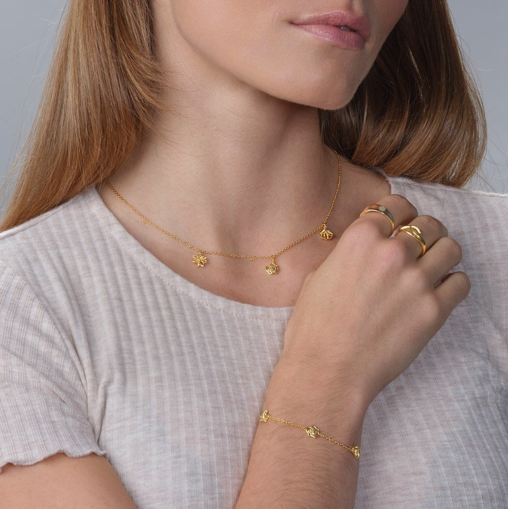 Bracelet BLOSSOM52 - Gold plated