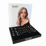 Nordahl Jewellery Display black with velvet