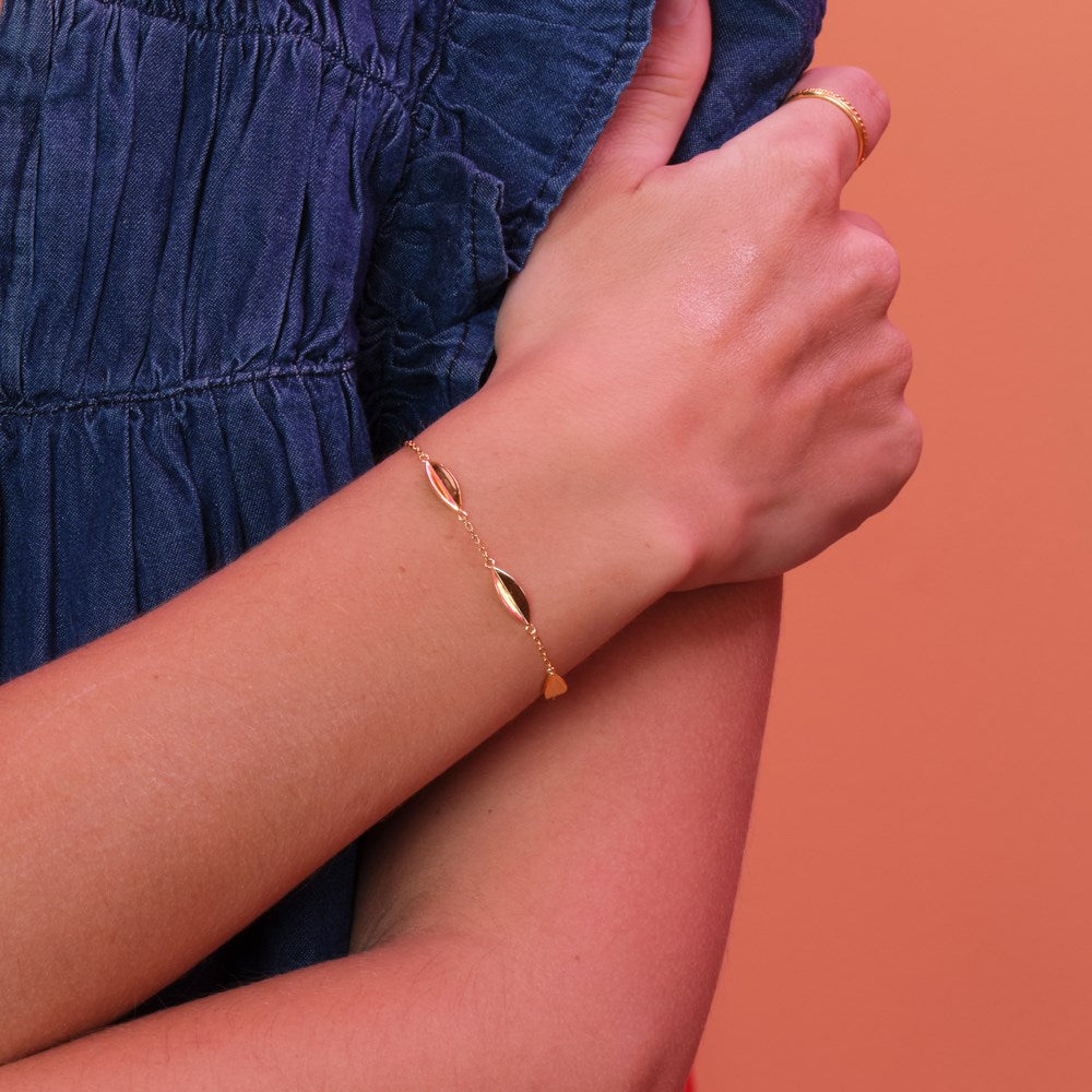 Silberarmband LEAVE52