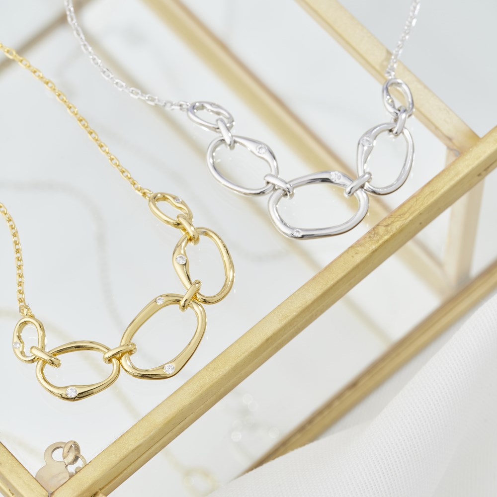 Silver necklace NYTTENOR