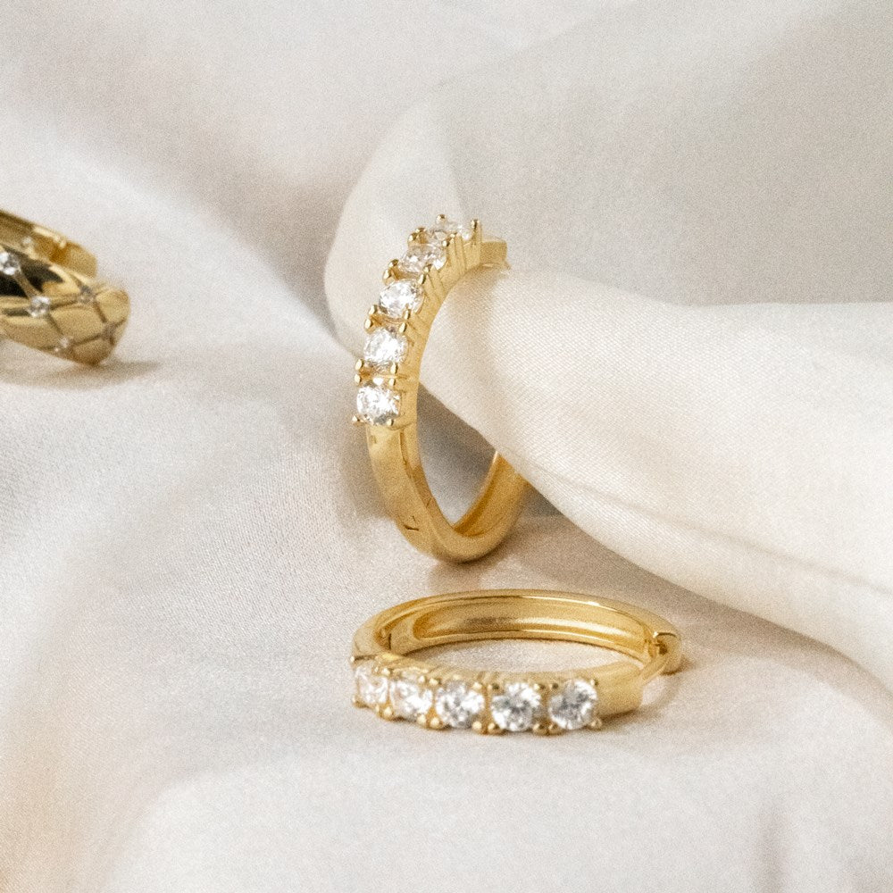 Silver creoles 20mm OBINOR