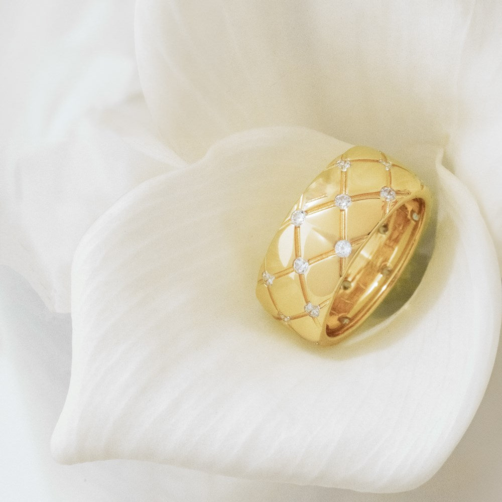 Rhd. Silver ring OLISENOR