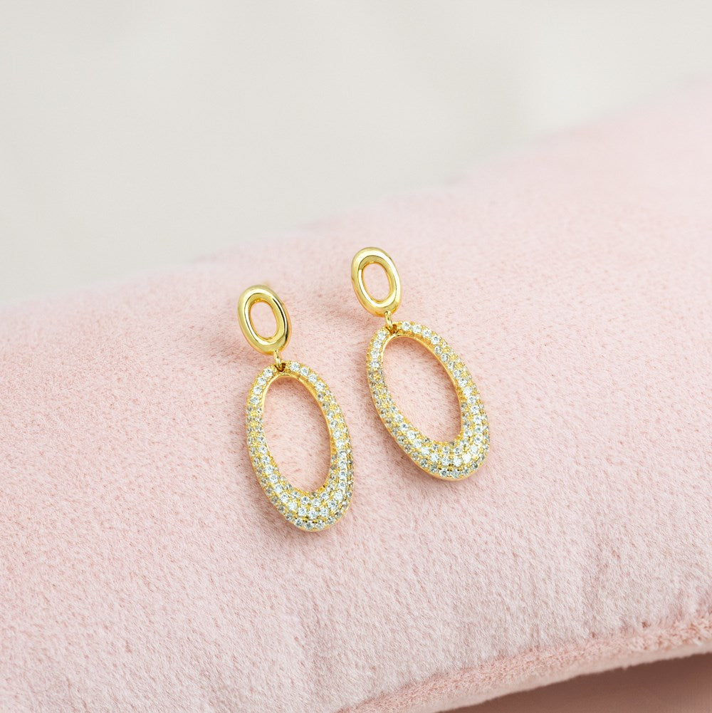 Silver earrings PARISANOR