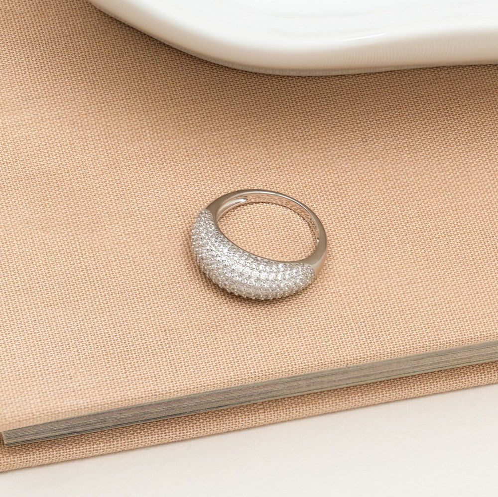 Rhd. Silver ring PAULANOR