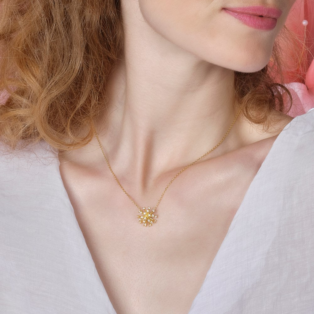 Silver necklace PEYTONNOR