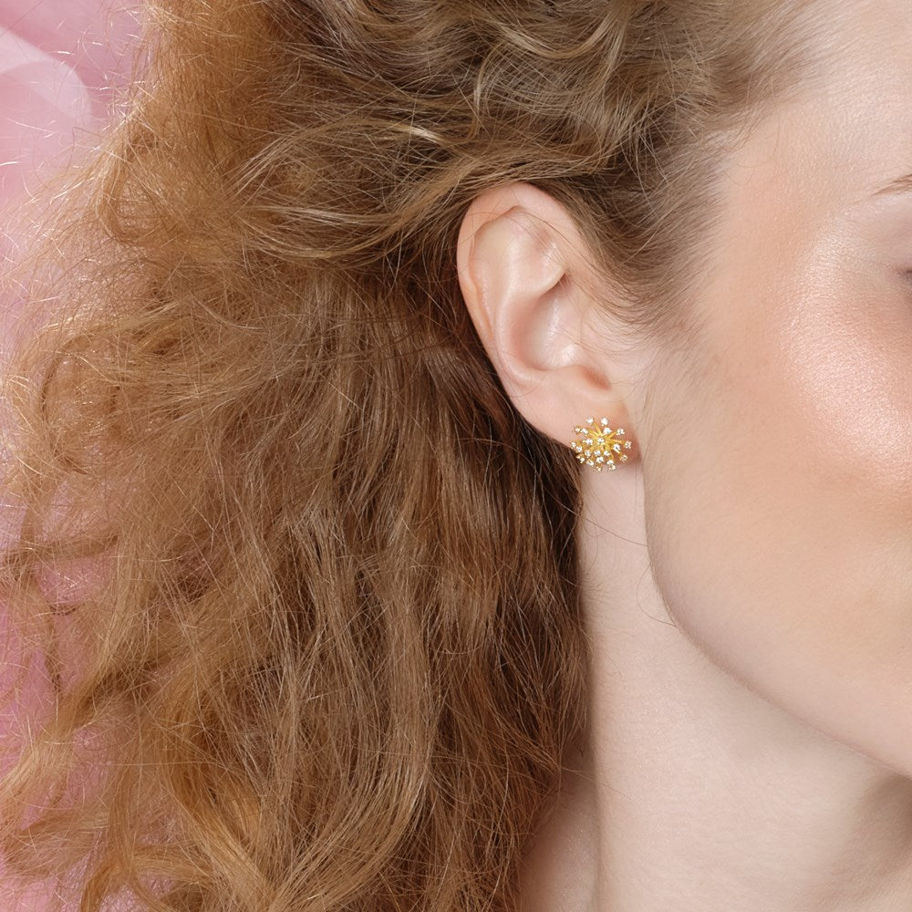 Silver ear studs PEYTONNOR