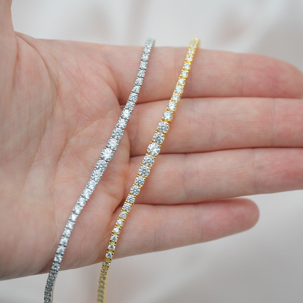 Silver necklace RIKKENOR