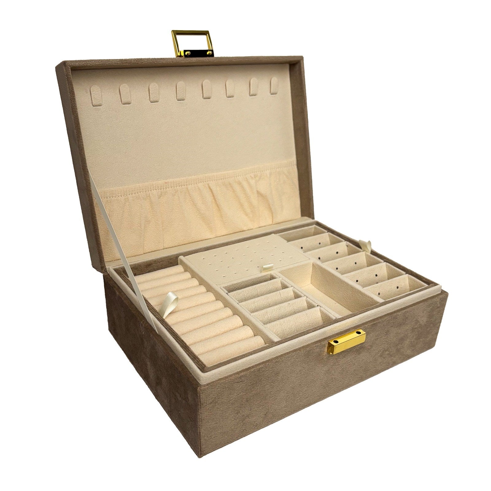 Siersbøl beige jewellery box