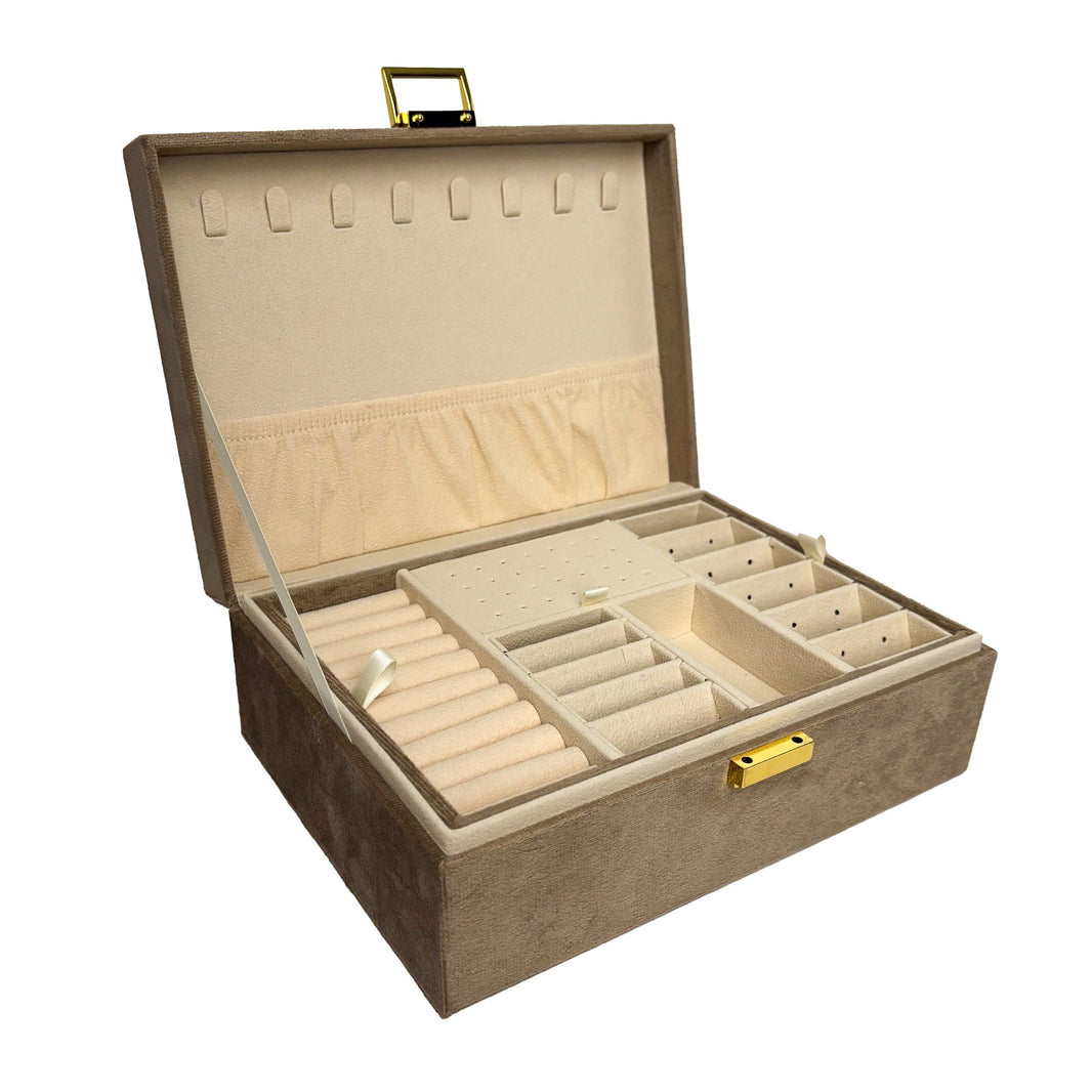 Siersbøl beige jewellery box