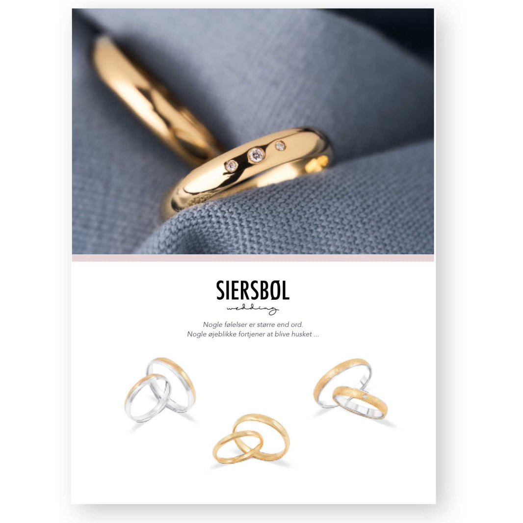 Siersbøl wedding poster 50x70 cm