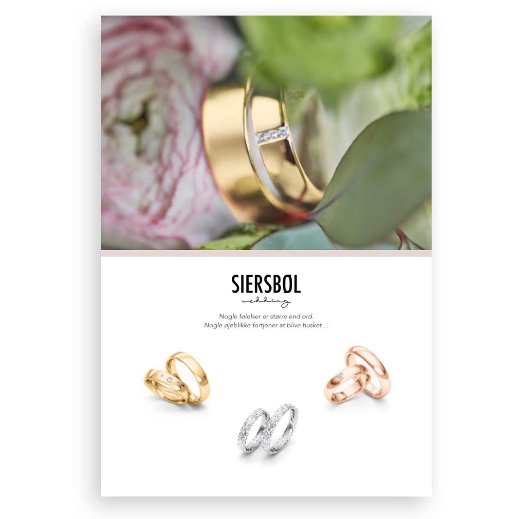 Siersbøl wedding poster 50x70 cm