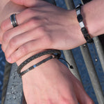 SON armbånd sort kalveskind IPG