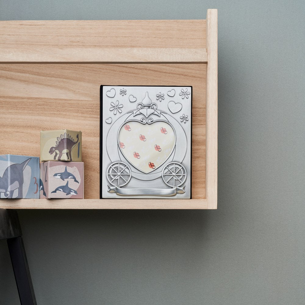 Photo album pumpkin, pewter plated