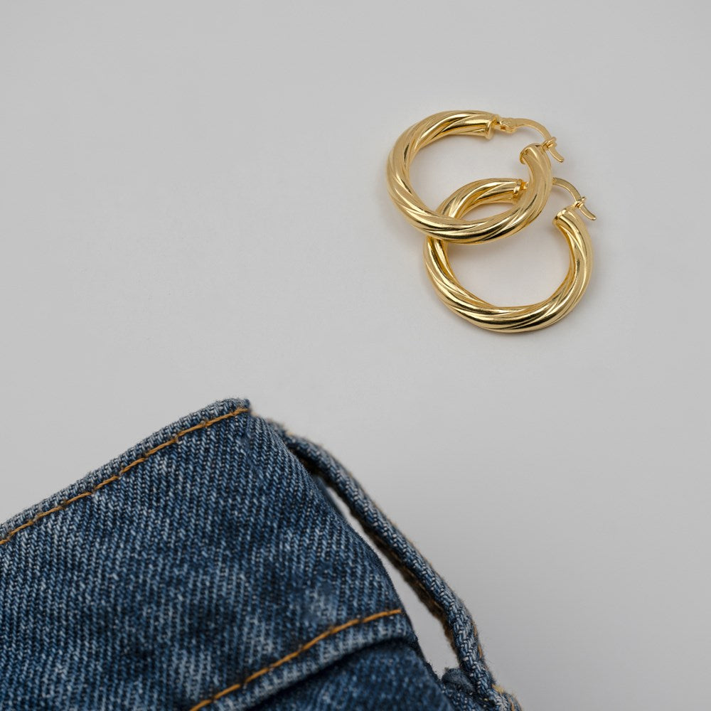 Silver creoles TORN52